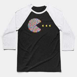 pacman Baseball T-Shirt